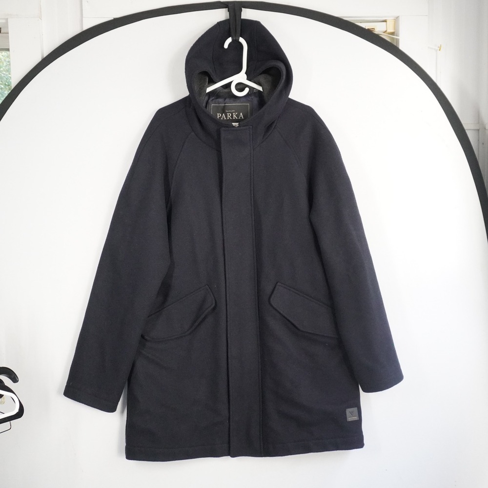 Scotch & Soda Black Hooded Parka